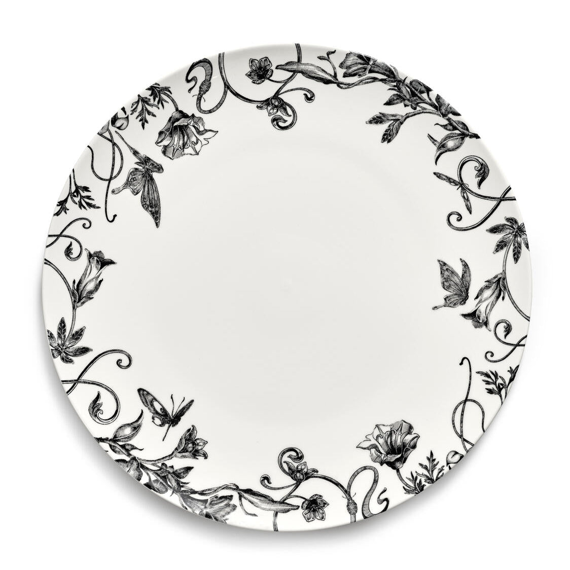 x Tomorrowland Unity middagstallerken, Floral Fantacy - Ø27 cm